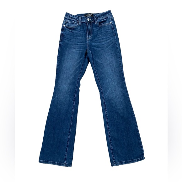 Judy Blue 88327 Monique Mid Rise Nondistressed Bootcut Jeans - Picture 2 of 8